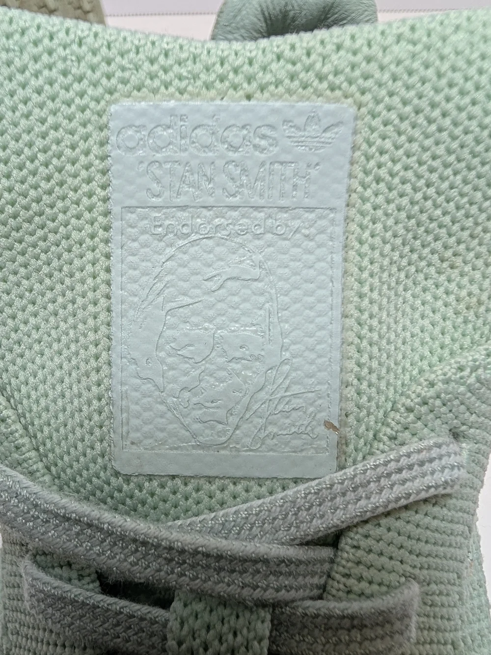 adidas Stan Smith Mint Knit Low-Top Sneakers